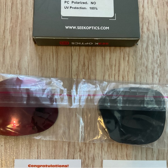 Replacement Lenses for Oakley Garage Rock Red mirror - Picture 7 of 8